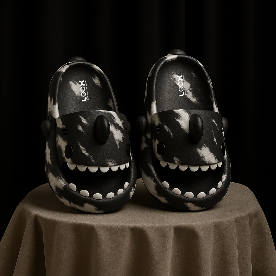 Sharky Fit | Black White