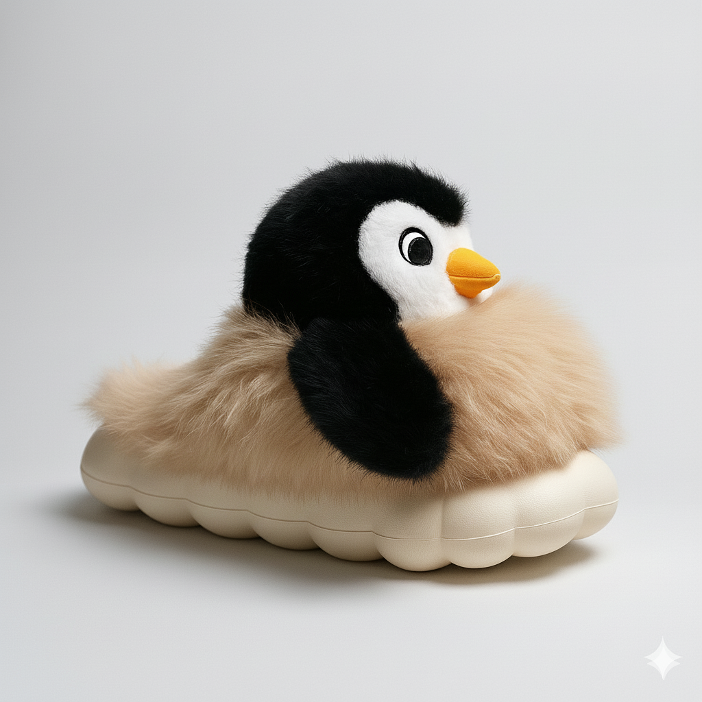 Penguin Fit | Beige Black