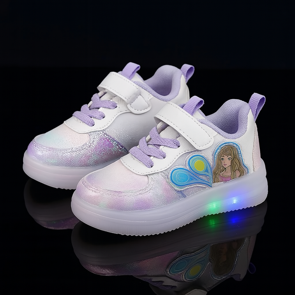 Lavender Leap | Sensor Light Shoes